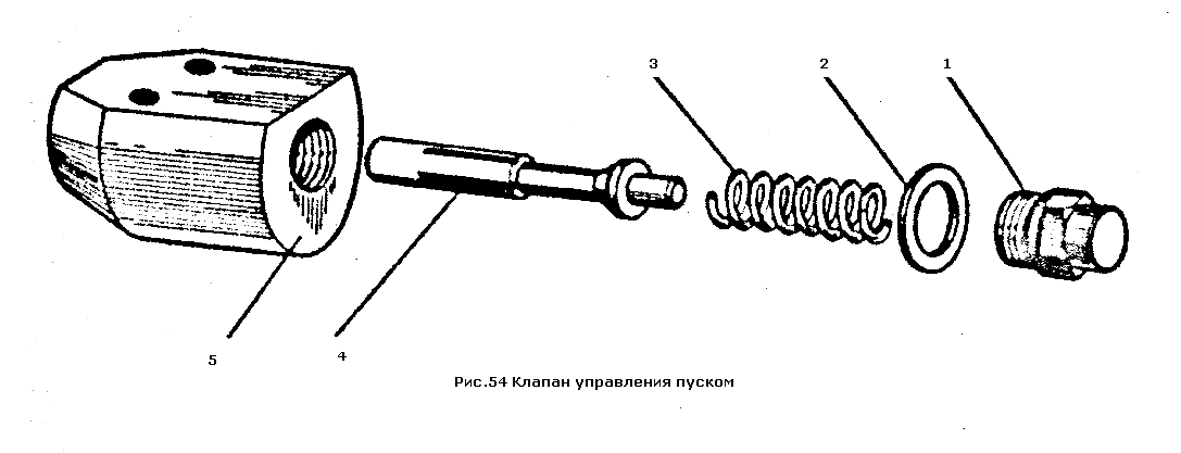 Клапан управления пуском Г72-7316