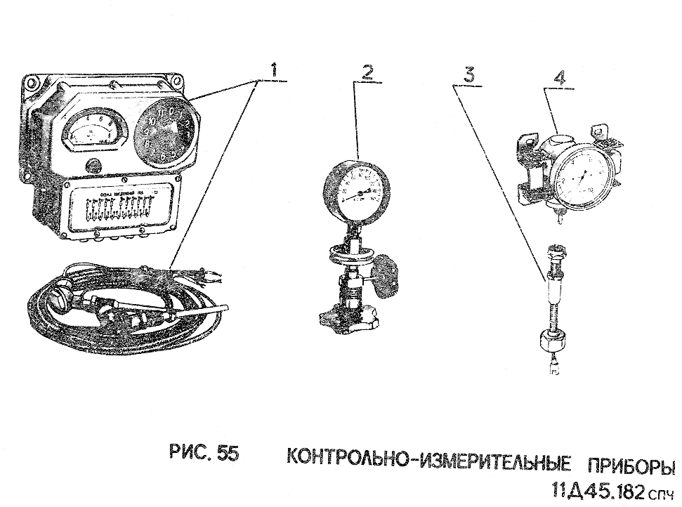 Контрольно-измерительные приборы 11Д45.182спч