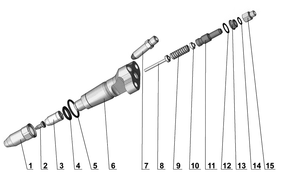 Форсунка Д49.85спч-1-19