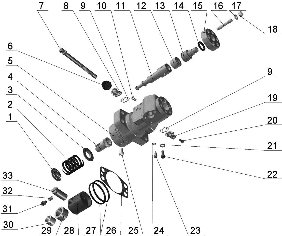 Насос топливный Д49.107спч-4
