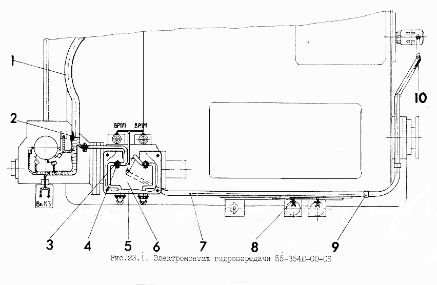 Электромонтаж гидропередачи 55-354Е-00-06