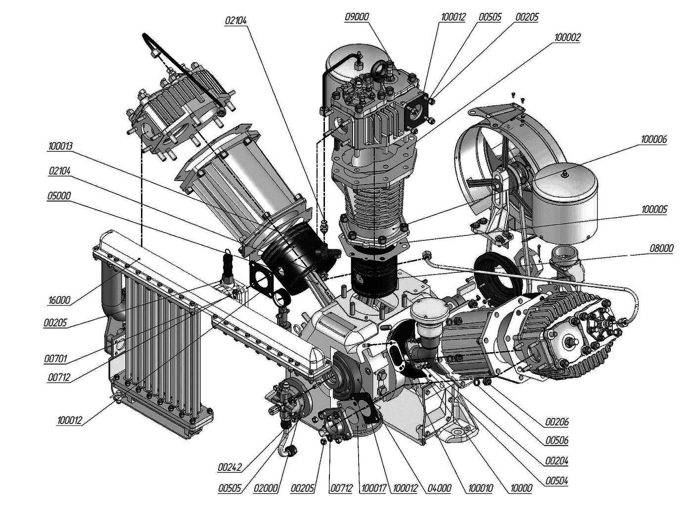 Компрессор КТ6, КТ7