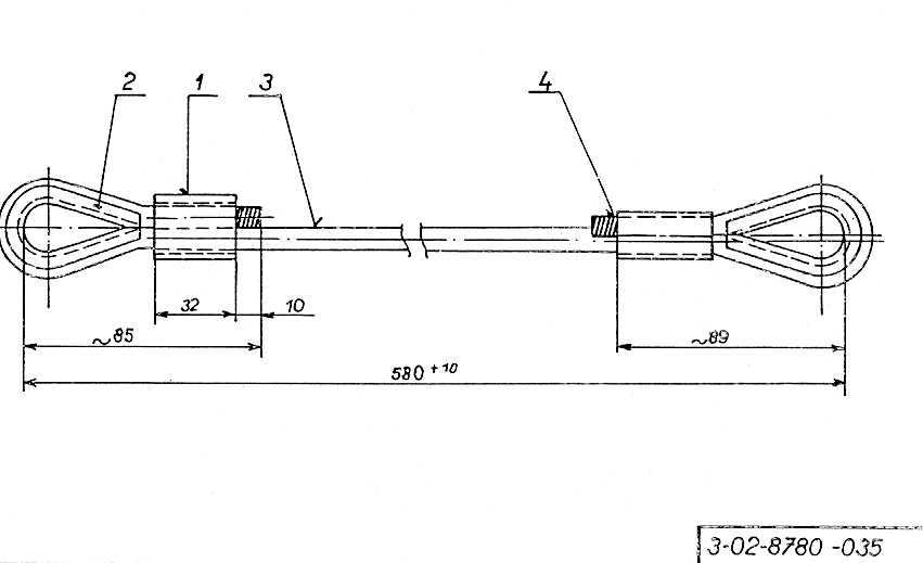 Канат I I 3-02-8780-035