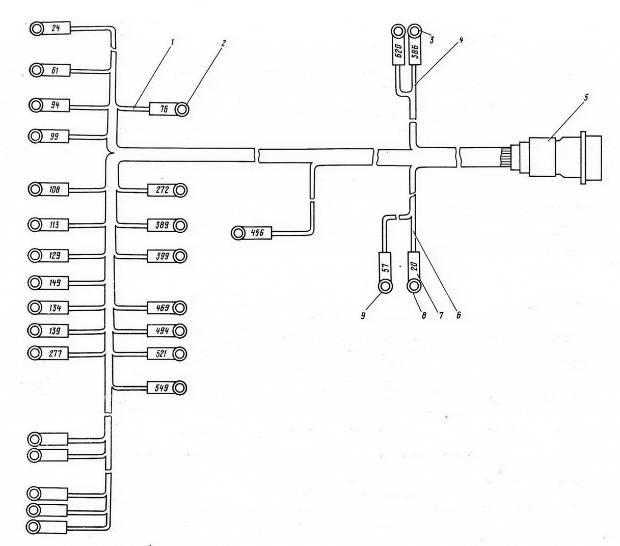 Жгут 1 7М.54.03.010
