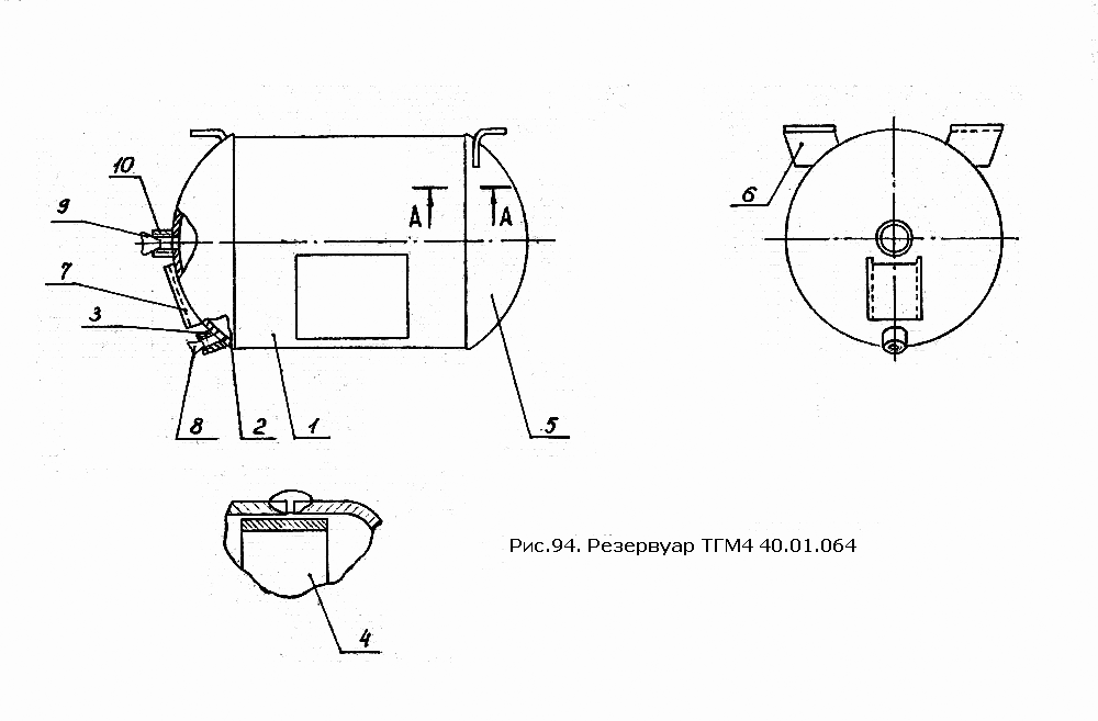 Резервуар ТГМ4.40.01.064